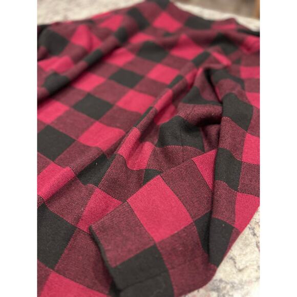 Talbots buffalo plaid merino cardigan size XL - Picture 10 of 10